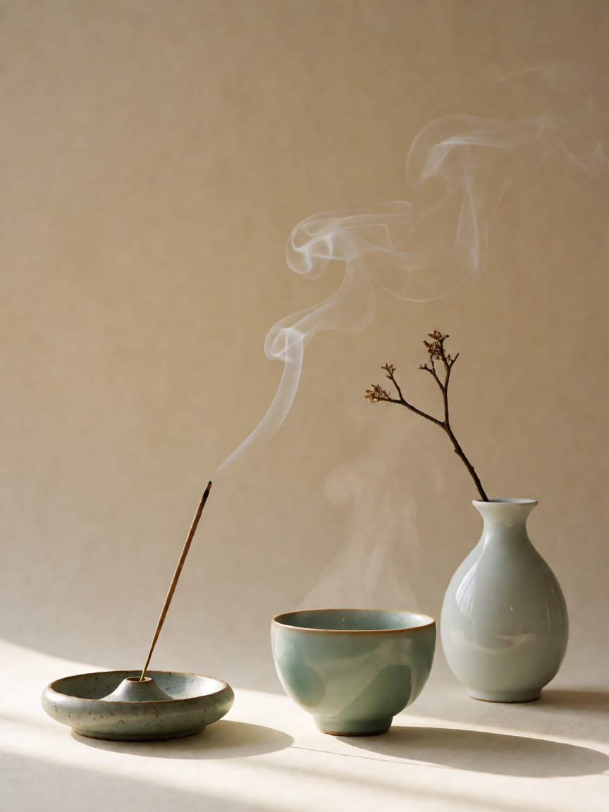 Three quiet things from Fujian - incense, tea, porcelain